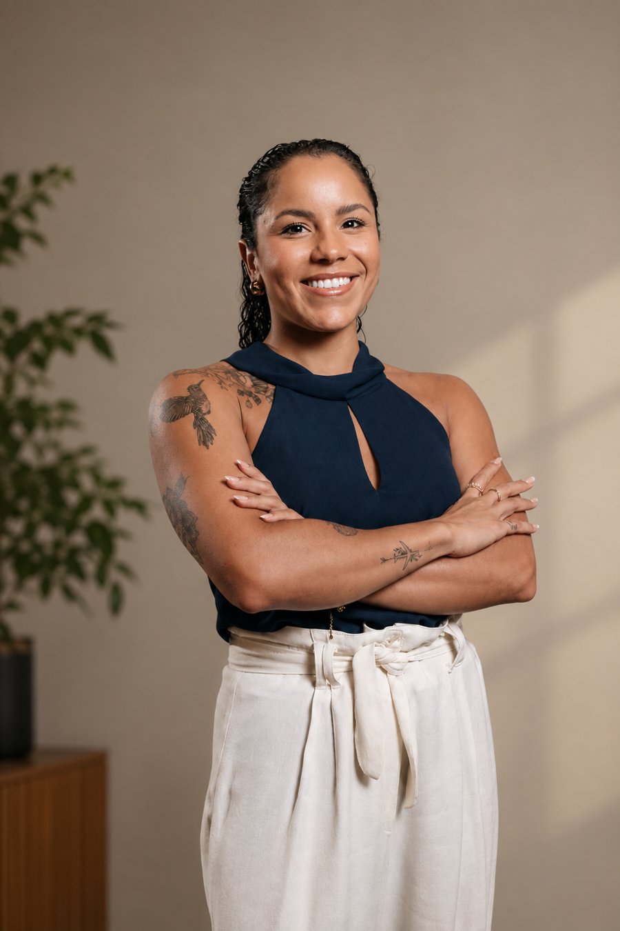 Mikaela Telles, gestora da Fiéis da Terra Atacadista